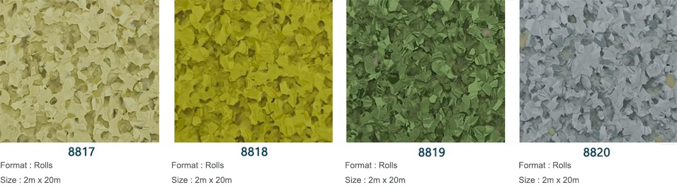 Relle Homogeneous Sheet Flooring