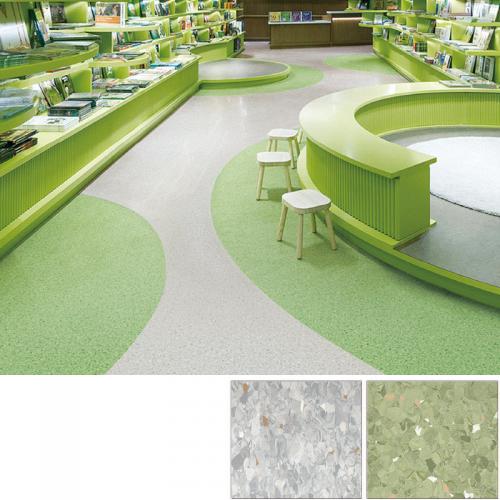 Homogeneous Vinyl Roll Flooring