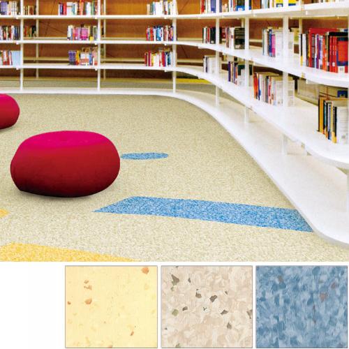 Non Slip Homogeneous Vinyl Flooring