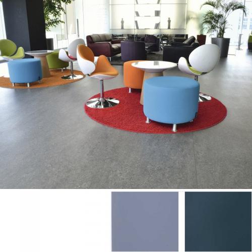 Relle pure color PVC RUBBER FLOOR