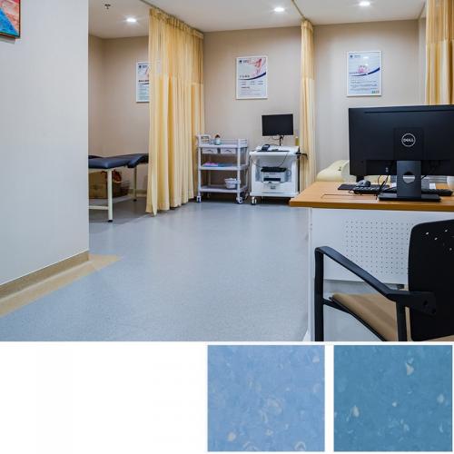 Relle light color Homogeneous Vinyl Flooring sheet