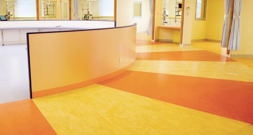 Homogeneous PVC Commercial Flooring