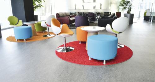 Relle pure color PVC RUBBER FLOOR