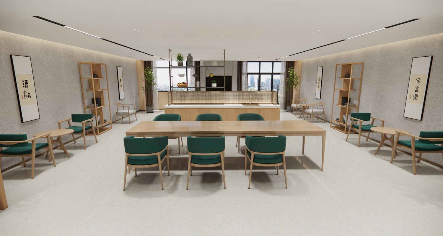 Anti Slip PVC Flooring for Nursing Homes Elderly Safe and Shock Absorbing