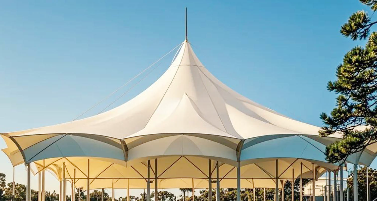 Waterproof PVDF Coated Membrane Outdoor Building Material