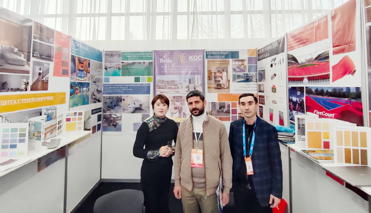 Relle Floor Attended the  Uzbekistan  Exhibition