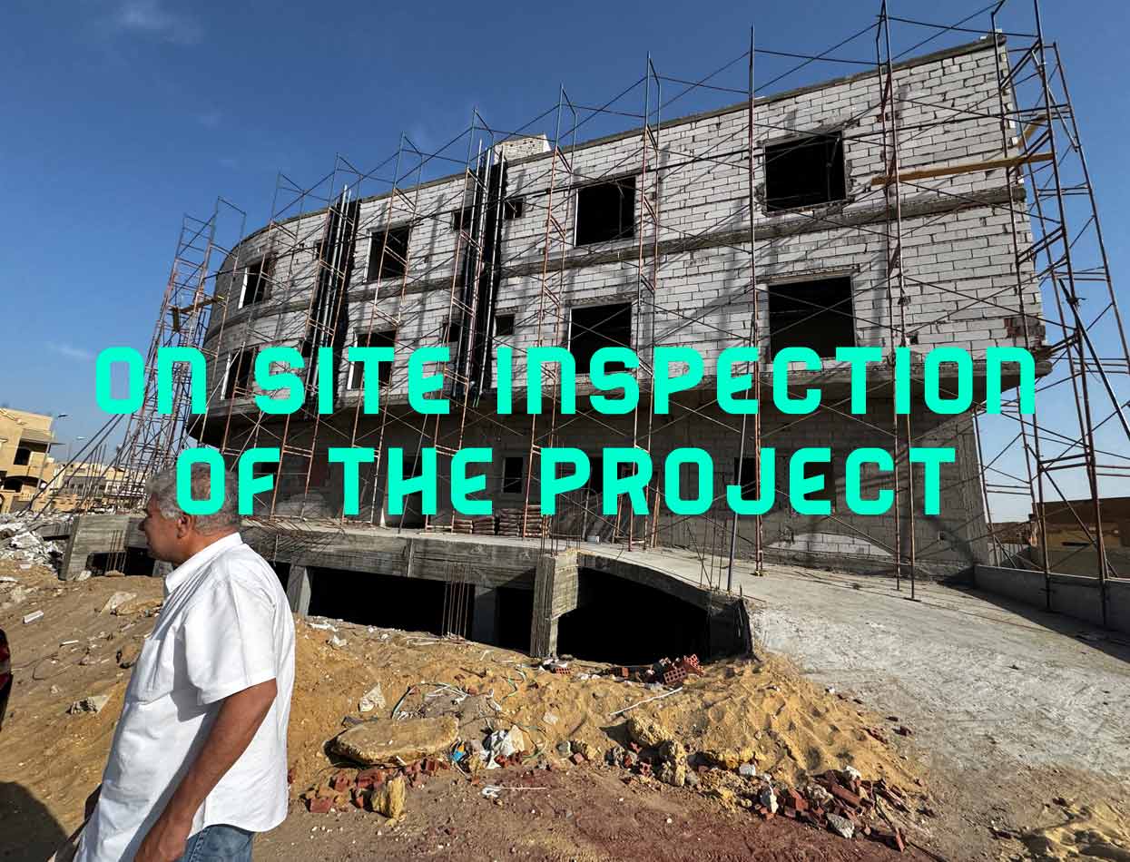 On site inspection of the project