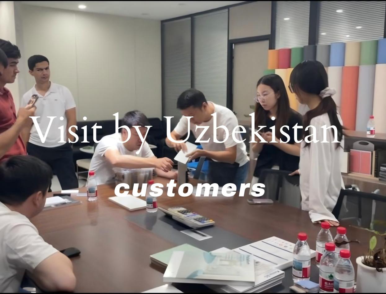 Visit by  Uzbekistan customers