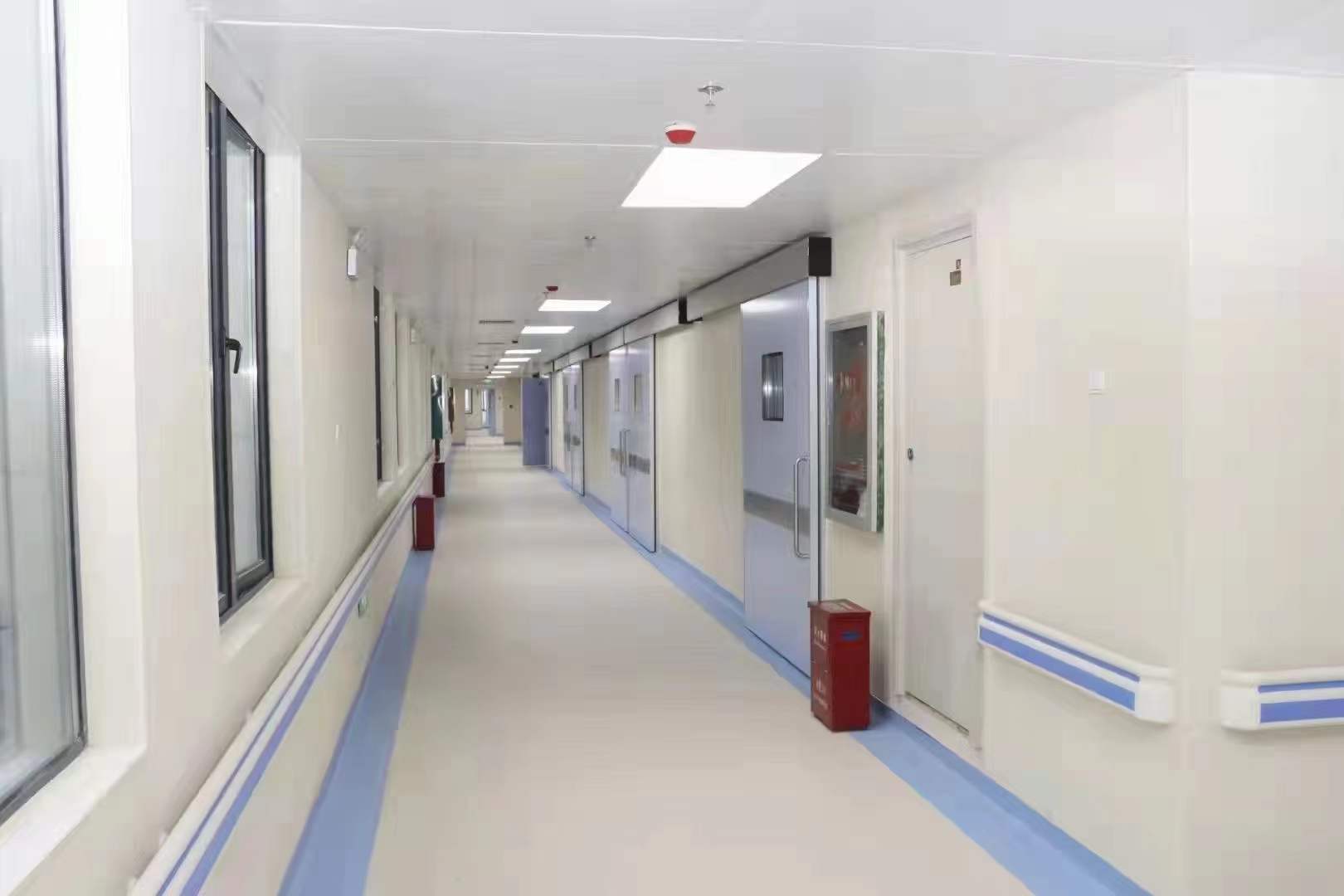 Relle hospital flooring and wall panel project in Mexico